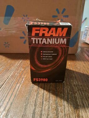 New Fram Titanium Oil Filter FS3980 Car Maintenance Oil Change
